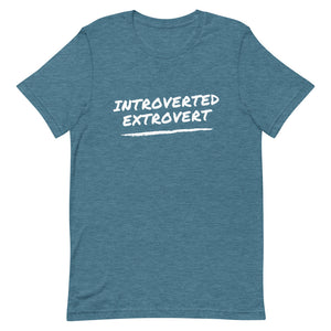 Introverted Extrovert, Introvert Shirt, Extrovert shirt, For the awkward, awkward memes