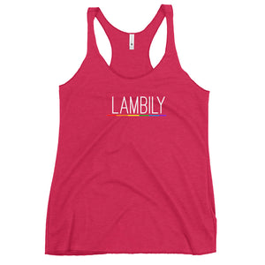 Lambily woman's tank tops, E=MC2, Mariah Fans, Rainbow, Lambily T-Shirt, GTFO, Vegas, fandom