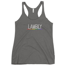 Load image into Gallery viewer, Lambily woman&#39;s tank tops, E=MC2, Mariah Fans, Rainbow, Lambily T-Shirt, GTFO, Vegas, fandom